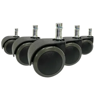 5x ROLO EASY 11mm/50mm Harde bodem - Bureaustoelwielen