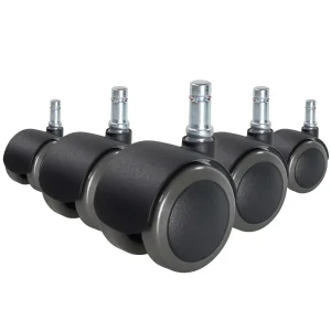 5x ROLO FIX 10mm/50mm Harde bodem - Bureaustoelwielen