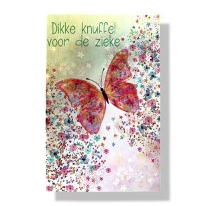 Een dikke knuffel | Beterschap wenskaart
