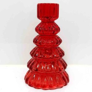 Kerstboom Kandelaar Glas