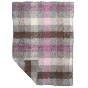 Klippan Wiegdeken Ruit Gotland Wol 65 x 90cm 25% Gotland Wol 75% Eco Lamswol