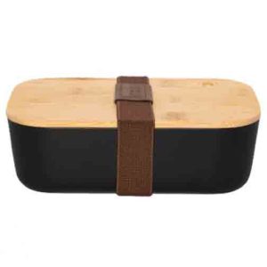 Retulp Lunchbox Black 500 ml Incl Spork
