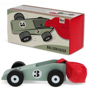 Rex London Houten Ballon Aangedreven Racewagen