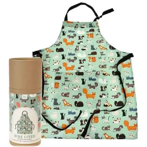 Rex London Keukenschort Katoen Gerecycled