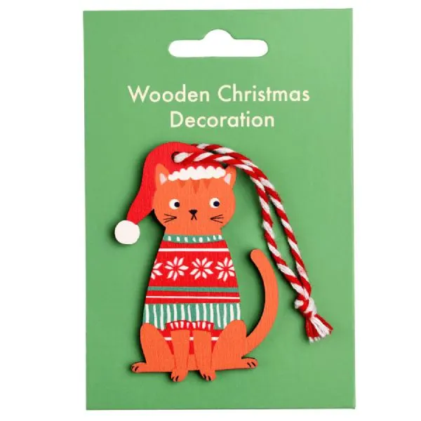 Rex London Kerstdecoratie Hout - Afbeelding 2