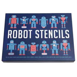 Rex London Sjablonen Robot (4 stuks)