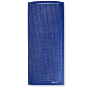 Peel-off Stickervel Blauw Randjes en Hoekjes – 10x23cm – Peel-Off Stickers