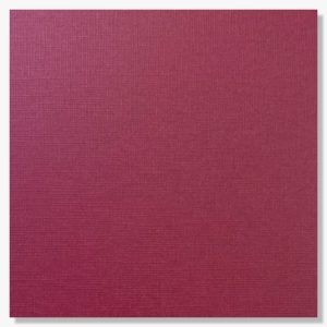 Linnen Karton Scrapbook Bordeaux Rood – 305x305mm – 240g/sm – Scrapbook Papier 30,5×30,5cm