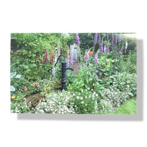 Blanco wenskaart | Bloemen | Tuin | 11×17
