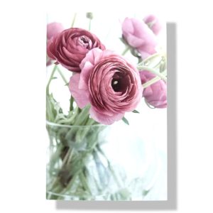 Blanco wenskaart | Bloemen | 11×17