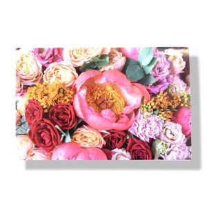 Blanco wenskaart | Bloemen | 11×17