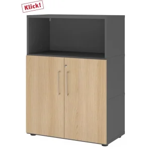 FlexWall | 3 OH | Deuren + kastromp | met stelvoeten